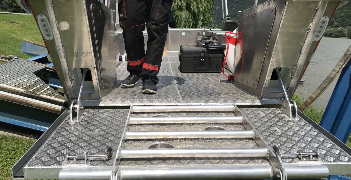 Aluminium Arbeits-/Einsatzboot FRB