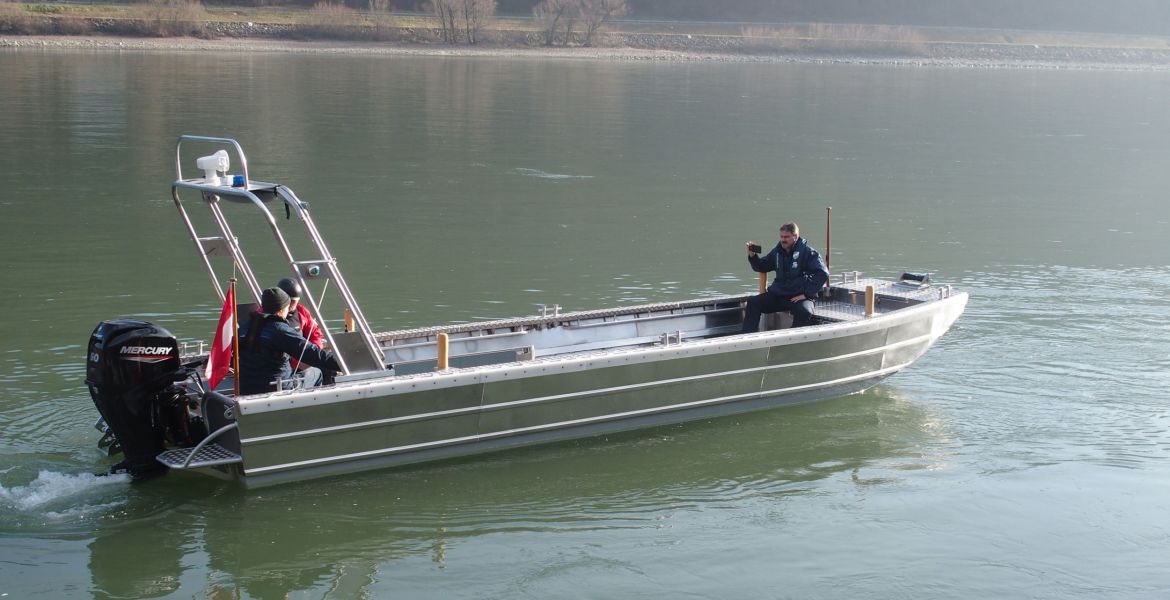 Aluminium Arbeits-/Einsatzboot FRB