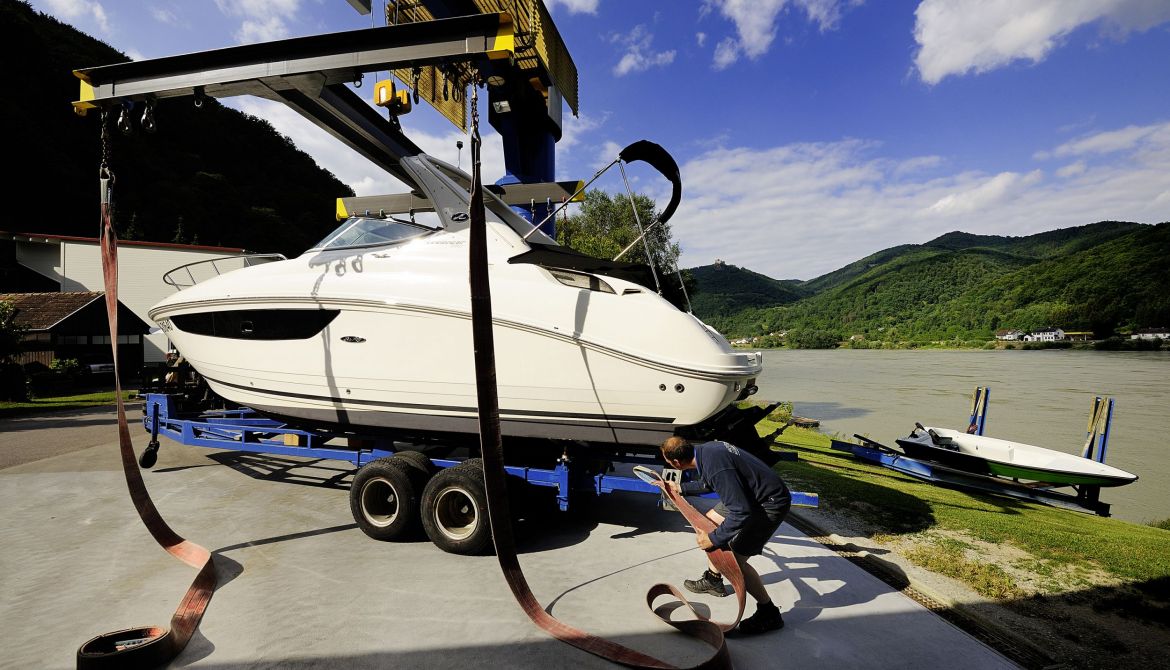 Krananlage Meyer Bootswerft