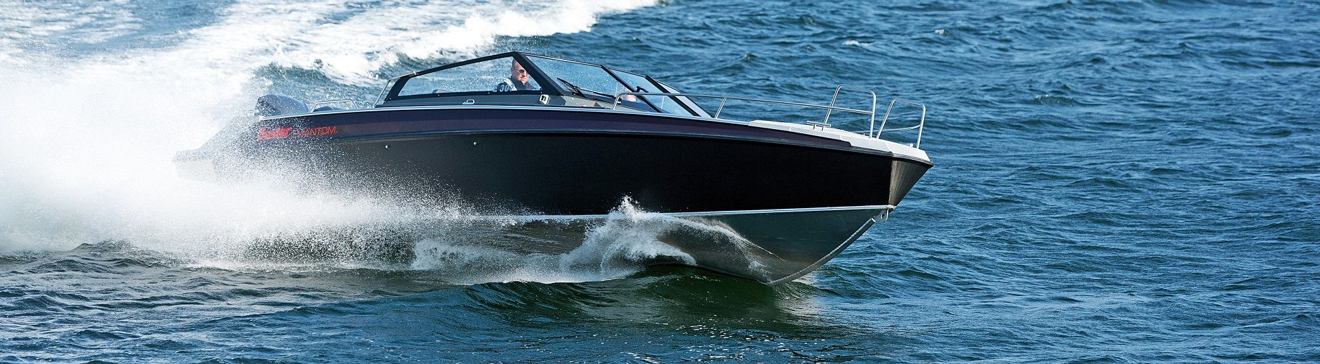 Sportboot Aluminiumboot Buster Phantom Header